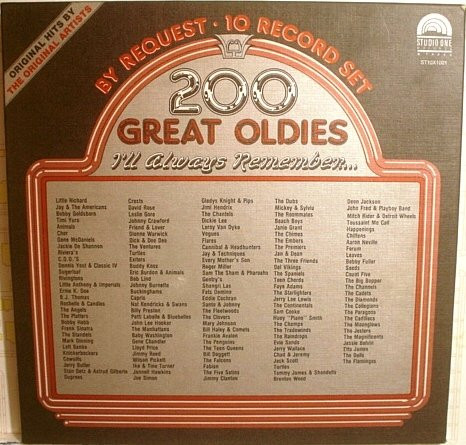Cover Various - 200 Great Oldies I'll Always Remember... (10xLP, Comp + Box) Schallplatten Ankauf