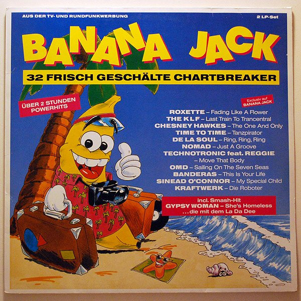 Cover Various - Banana Jack - 32 Frisch Geschälte Chartbreaker (2xLP, Comp) Schallplatten Ankauf