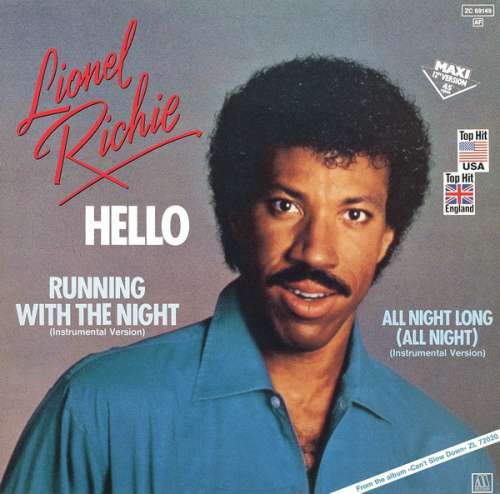 Cover Lionel Richie - Hello (12, Maxi) Schallplatten Ankauf