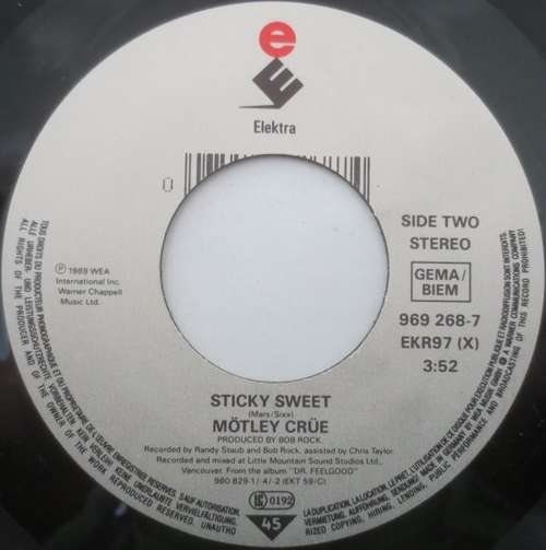 Cover Mötley Crüe - Dr. Feelgood (7, Single, Lar) Schallplatten Ankauf