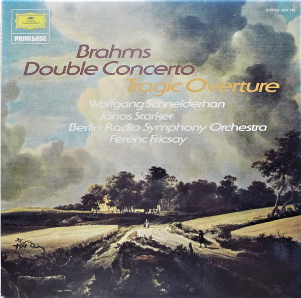 Cover Brahms* - Wolfgang Schneiderhan ‧ János Starker*, Berlin Radio Symphony Orchestra*, Ferenc Fricsay - Double Concerto / Tragic Overture (LP, Comp) Schallplatten Ankauf