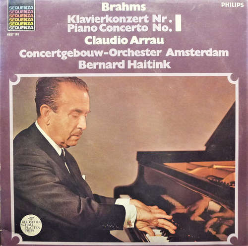 Bild Brahms* - Claudio Arrau, Concertgebouw-Orchester Amsterdam*, Bernard Haitink - Klavierkonzert Nr. 1 = Piano Concerto No. 1 (LP) Schallplatten Ankauf