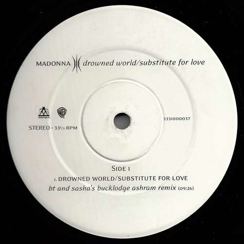 Cover Drowned World / Substitute For Love Schallplatten Ankauf