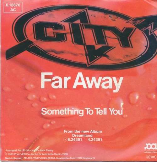 Cover City (3) - Far Away (7, Single) Schallplatten Ankauf