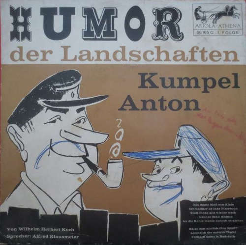 Cover Alfred Klausmeier - Kumpel Anton (7, EP) Schallplatten Ankauf