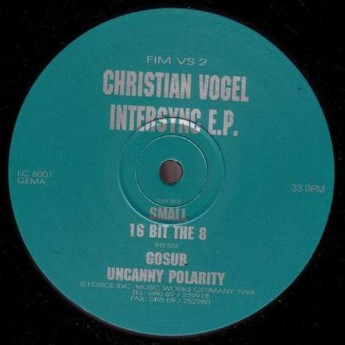 Cover Christian Vogel* - Intersync E.P. (12, EP) Schallplatten Ankauf