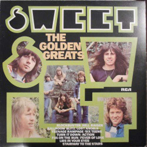Cover Sweet* - Sweet's Golden Greats (LP, Comp, Ora) Schallplatten Ankauf