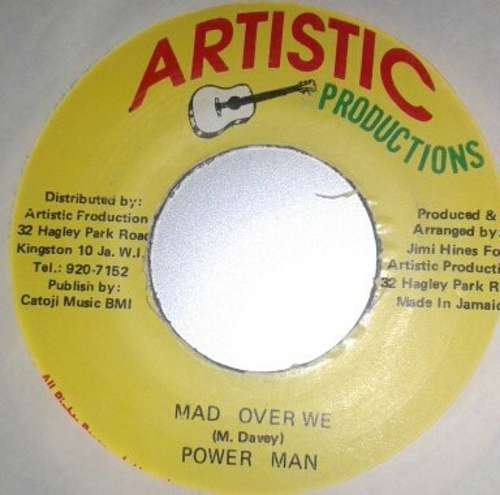 Cover Power Man* - Mad Over We (7) Schallplatten Ankauf