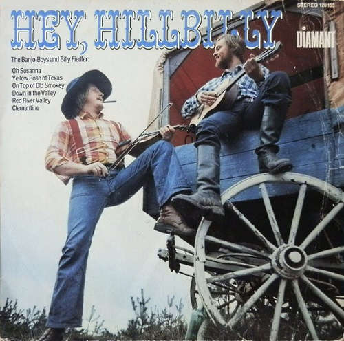 Cover The Banjo Boys (2) And Billy Fiedler - Hey, Hillbilly (LP) Schallplatten Ankauf