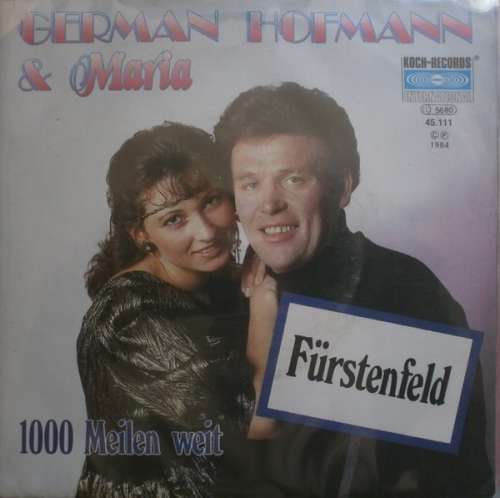 Cover German Hofmann & Maria - Fürstenfeld (7, Single) Schallplatten Ankauf