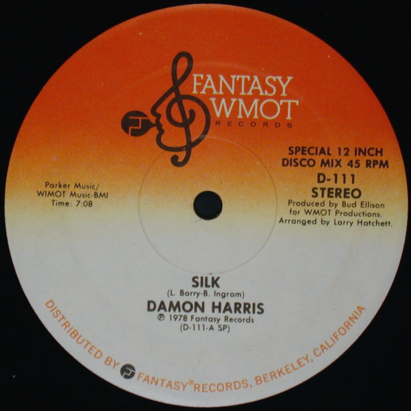 Cover Damon Harris - Silk (12) Schallplatten Ankauf