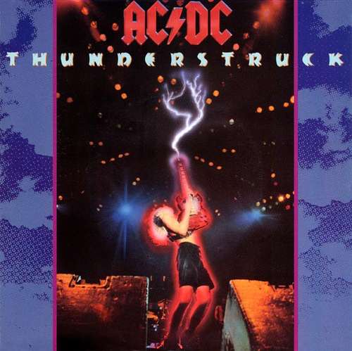 Cover AC/DC - Thunderstruck (7, Single) Schallplatten Ankauf