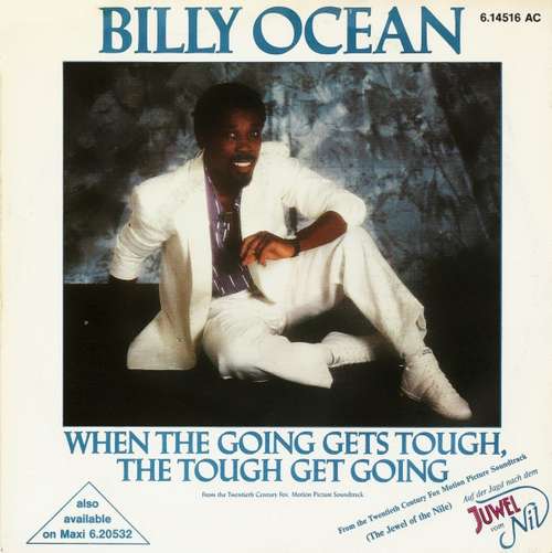 Cover Billy Ocean - When The Going Gets Tough, The Tough Get Going (7, Single) Schallplatten Ankauf