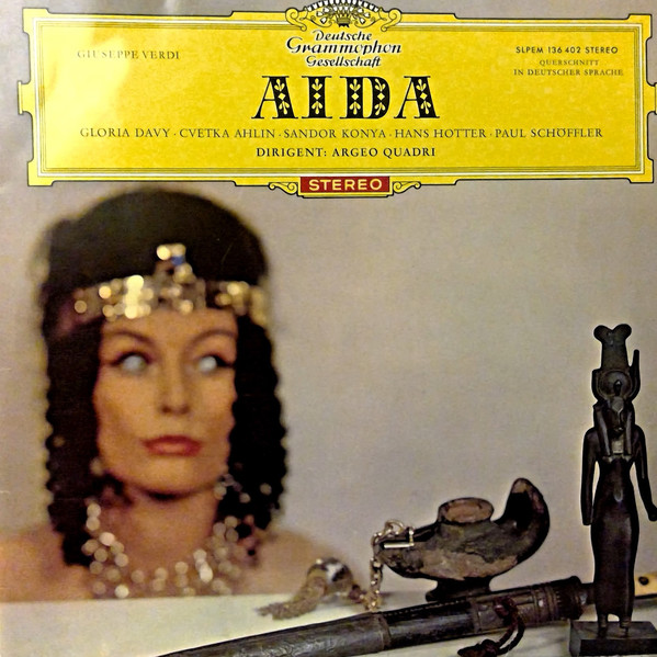 Cover Giuseppe Verdi - Aida (LP, Album) Schallplatten Ankauf
