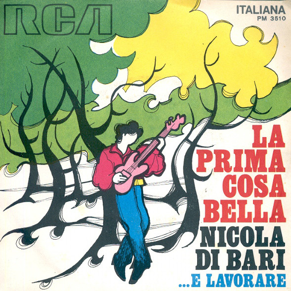 Cover Nicola Di Bari - La Prima Cosa Bella (7) Schallplatten Ankauf