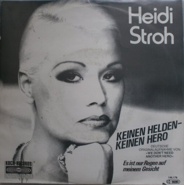 Cover Heidi Stroh - Keinen Helden, Keinen Hero (7, Single) Schallplatten Ankauf