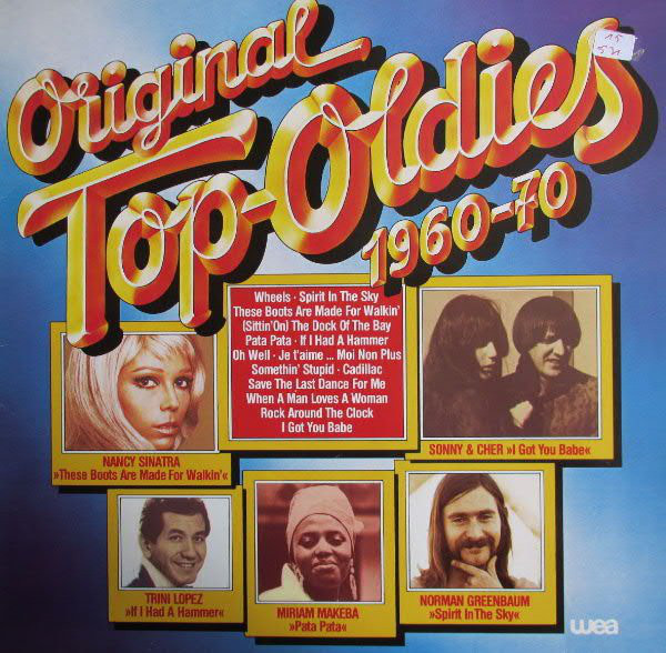 Cover Various - Original Top Oldies 1960-70 (LP, Comp) Schallplatten Ankauf