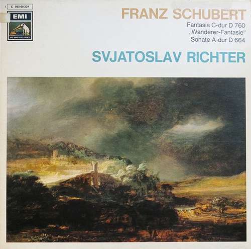 Cover Franz Schubert, Svjatoslav Richter* - Fantasia C-Dur D 760 „Wanderer-Fantasie“ / Sonate A-Dur D 664 (LP) Schallplatten Ankauf