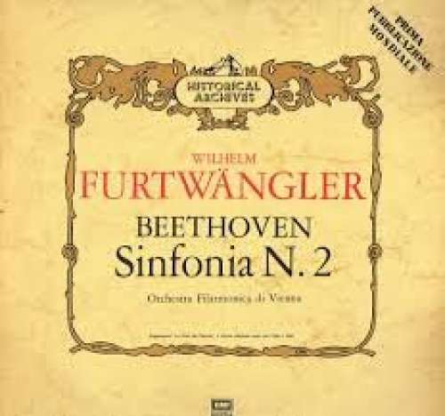 Cover Wilhelm Furtwängler, Ludwig van Beethoven - Sinfonia N.2 (LP) Schallplatten Ankauf