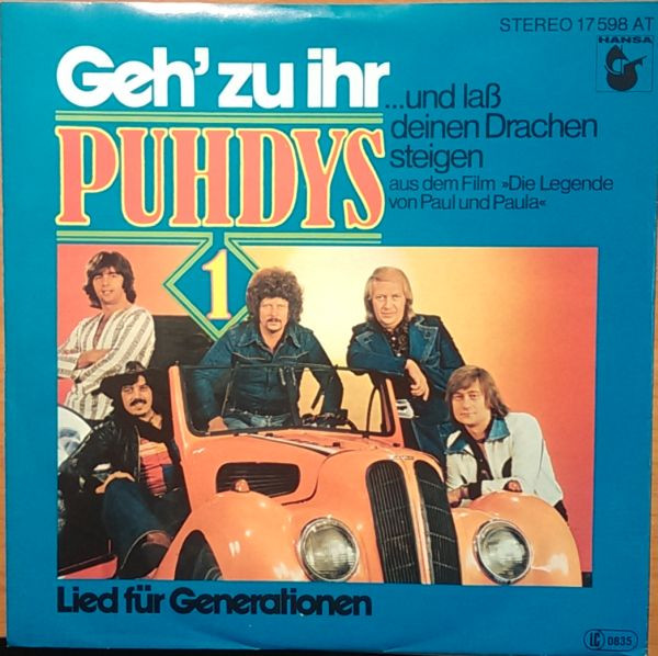 Cover Puhdys - Geh' Zu Ihr (... Und Laß Deinen Drachen Steigen) (7, Single) Schallplatten Ankauf