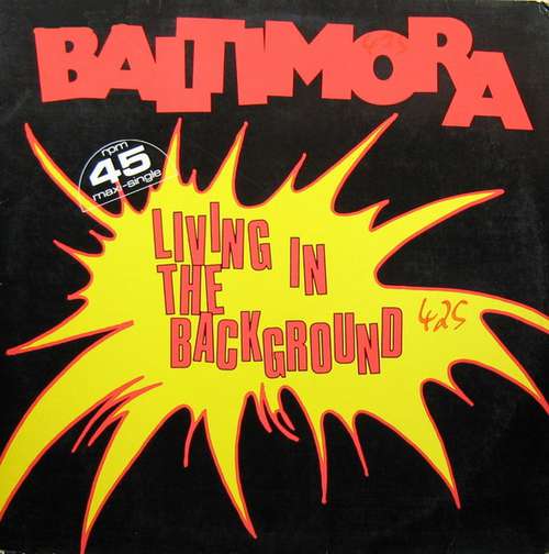 Cover Baltimora - Living In The Background (12, Maxi) Schallplatten Ankauf