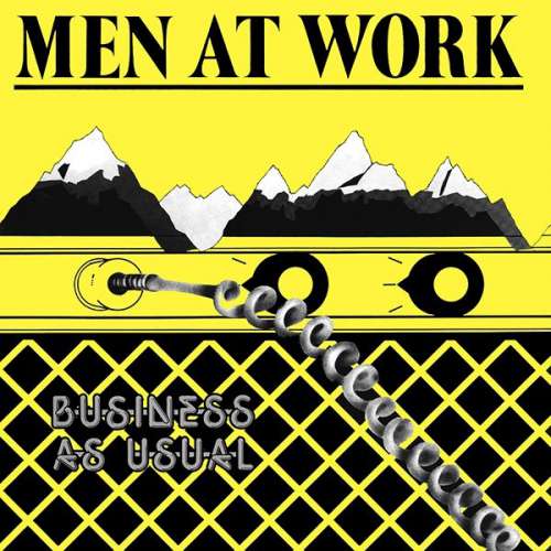 Cover Men At Work - Business As Usual (LP, Album, Car) Schallplatten Ankauf