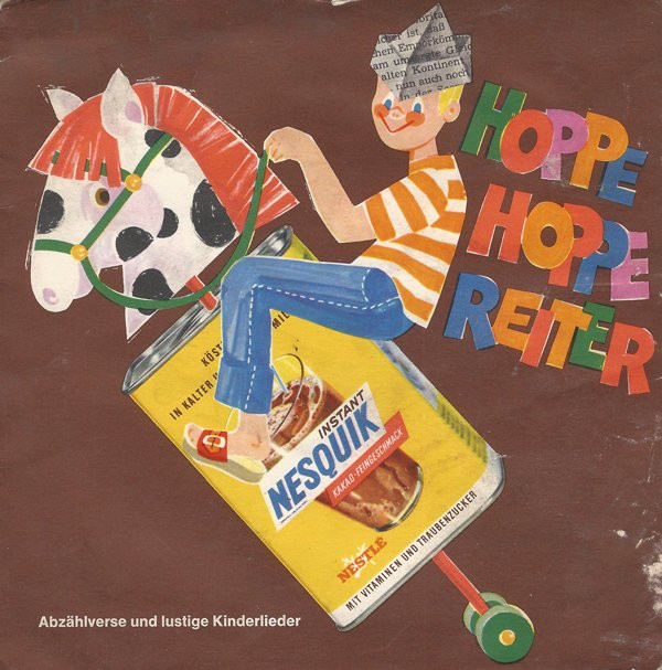 Cover Unknown Artist - Hoppe Hoppe Reiter (Abzählverse Und Lustige Kinderlieder) (Flexi, 7, S/Sided) Schallplatten Ankauf