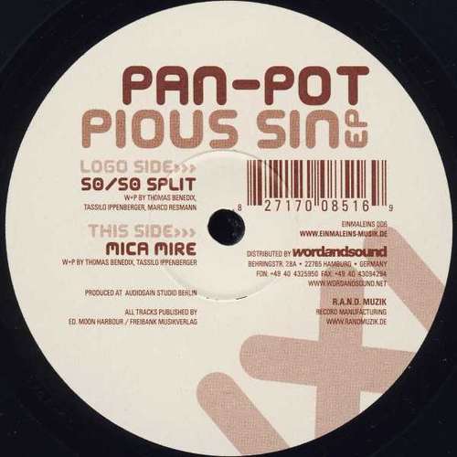 Cover Pan-Pot - Pious Sin EP (12, EP) Schallplatten Ankauf