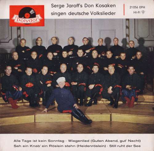 Cover Serge Jaroff's Don Kosaken* - Serge Jaroff's Don Kosaken Singen Deutsche Volkslieder (7) Schallplatten Ankauf