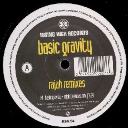 Cover Basic Gravity - Rajah (Remixes) (12) Schallplatten Ankauf