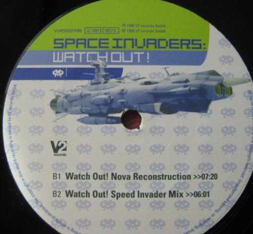 Cover Space Invaders (7) - Watch Out ! (12) Schallplatten Ankauf