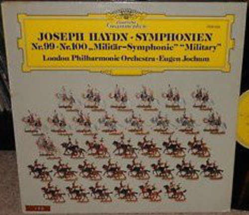 Cover Joseph Haydn – London Philharmonic Orchestra* · Eugen Jochum - Symphonien Nr. 99 · Nr. 100 „Militär-Symphonie” (LP) Schallplatten Ankauf