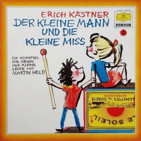 Cover Erich Kästner - Der Kleine Mann Und Die Kleine Miss (LP, RE) Schallplatten Ankauf