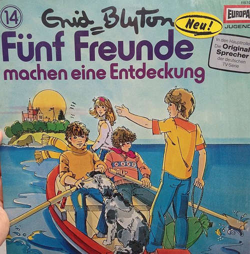 Cover Enid Blyton - Fünf Freunde 14 - Machen Eine Entdeckung (LP) Schallplatten Ankauf