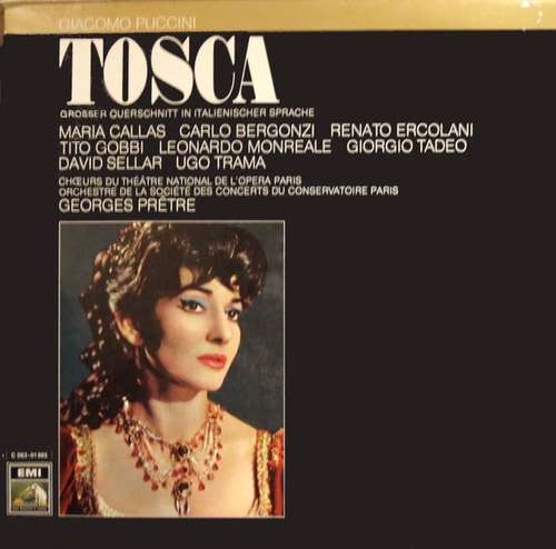 Cover Giacomo Puccini - Tosca (LP) Schallplatten Ankauf