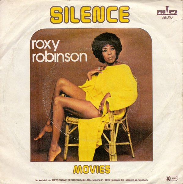 Cover Roxy Robinson - Silence / Movies (7, Single) Schallplatten Ankauf