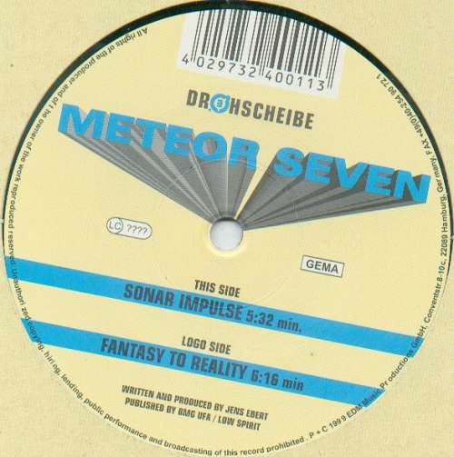Cover Meteor Seven - Fantasy To Reality (12) Schallplatten Ankauf