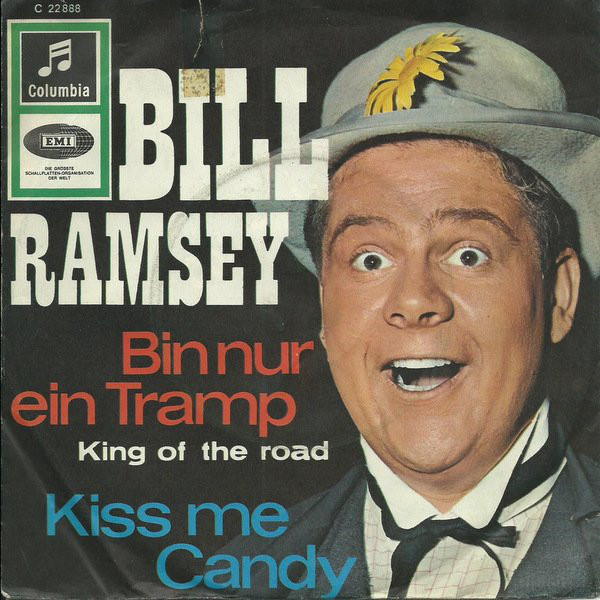 Cover Bill Ramsey - Bin Nur Ein Tramp (King Of The Road) (7, Single) Schallplatten Ankauf