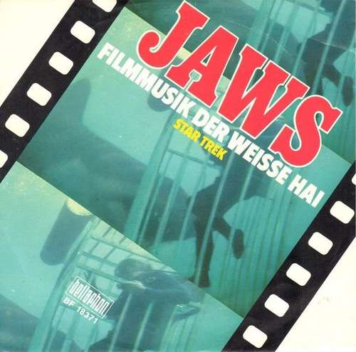 Cover Billy Strange - Jaws - Filmmusik Der Weisse Hai (7, Single) Schallplatten Ankauf