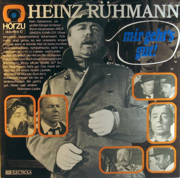 Cover Heinz Rühmann - Mir Geht's Gut (LP, Comp, Mono) Schallplatten Ankauf