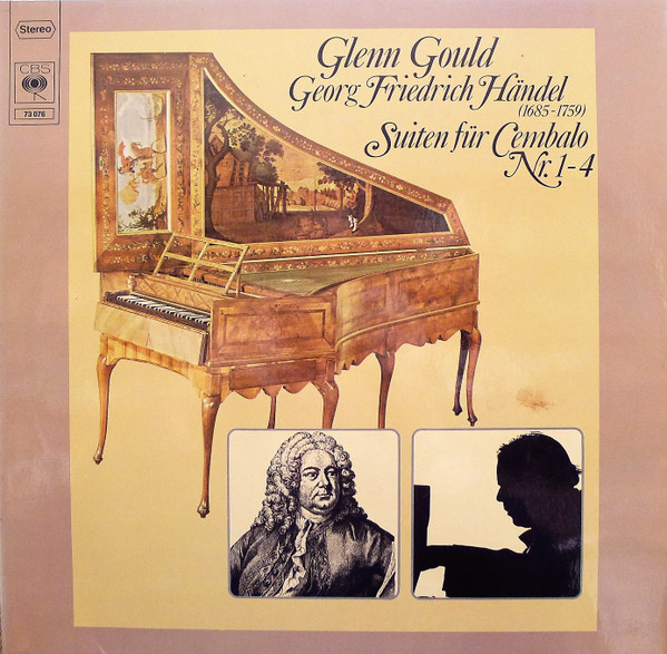Cover Glenn Gould, Georg Friedrich Händel - Suiten Für Cembalo Nr. 1-4 (LP) Schallplatten Ankauf