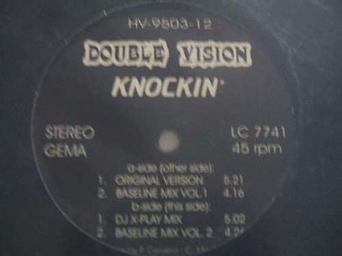 Cover Double Vision - Knockin' (12) Schallplatten Ankauf