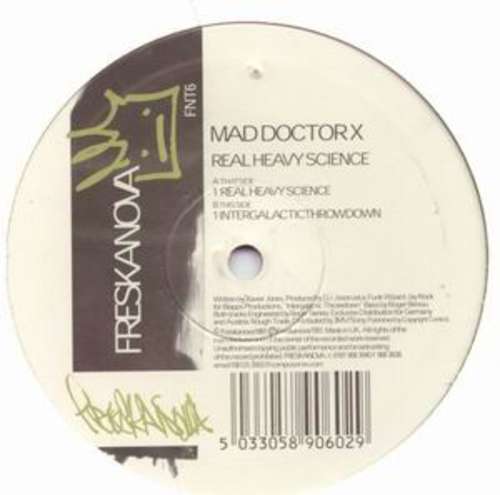 Cover Mad Doctor X - Real Heavy Science (10) Schallplatten Ankauf
