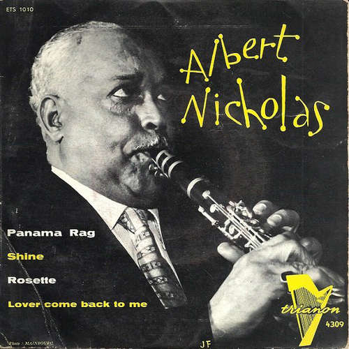 Cover Albert Nicholas - Panama Rag (7, EP) Schallplatten Ankauf