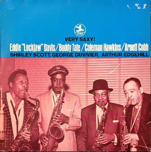 Cover Eddie Lockjaw Davis - Buddy Tate - Coleman Hawkins - Arnett Cobb - Very Saxy (LP, Album, RM) Schallplatten Ankauf