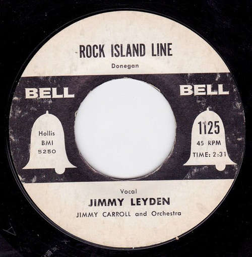 Cover Jimmy Carroll And Orchestra*, Jimmy Leyden, Michael Stewart Quartet - Rock Island Line / Hot Diggity (7) Schallplatten Ankauf