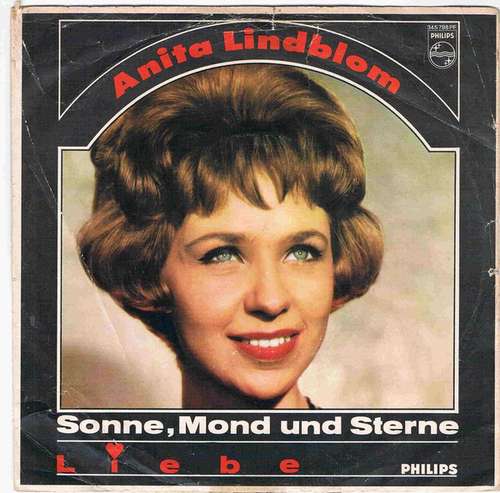 Cover Anita Lindblom - Sonne, Mond Und Sterne / Liebe (7, Single) Schallplatten Ankauf