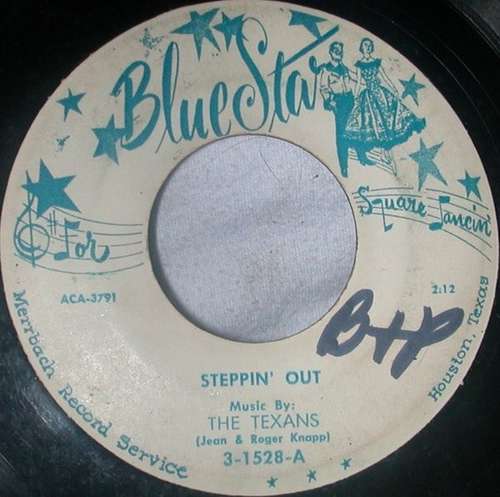 Cover The Texans - Steppin' Out (7) Schallplatten Ankauf