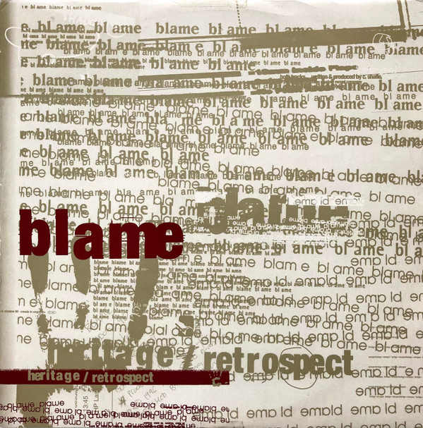 Bild Blame - Heritage / Retrospect (12, Single) Schallplatten Ankauf
