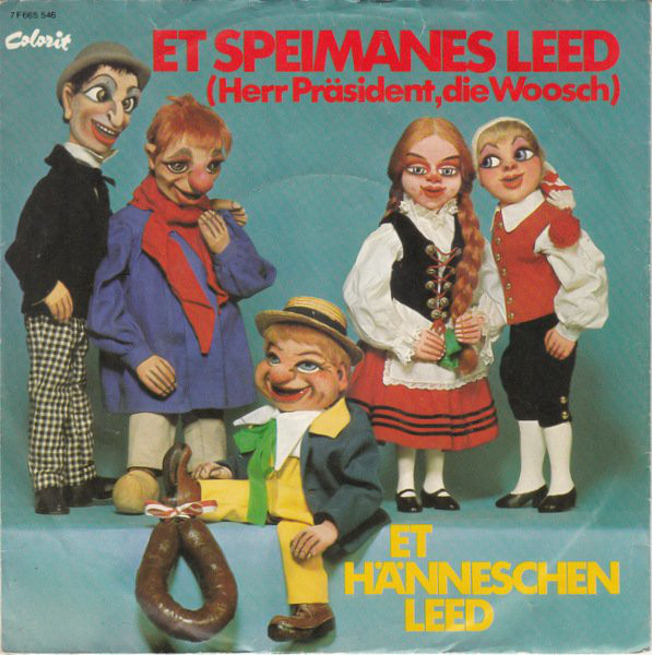 Cover Karl Funck / Hans Knipp - Et Speimanes Leed (Herr Präsident, Die Woosch) / Et Hänneschen Leed (7, Single) Schallplatten Ankauf